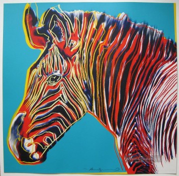 Zebra Andy Warhol Ölgemälde